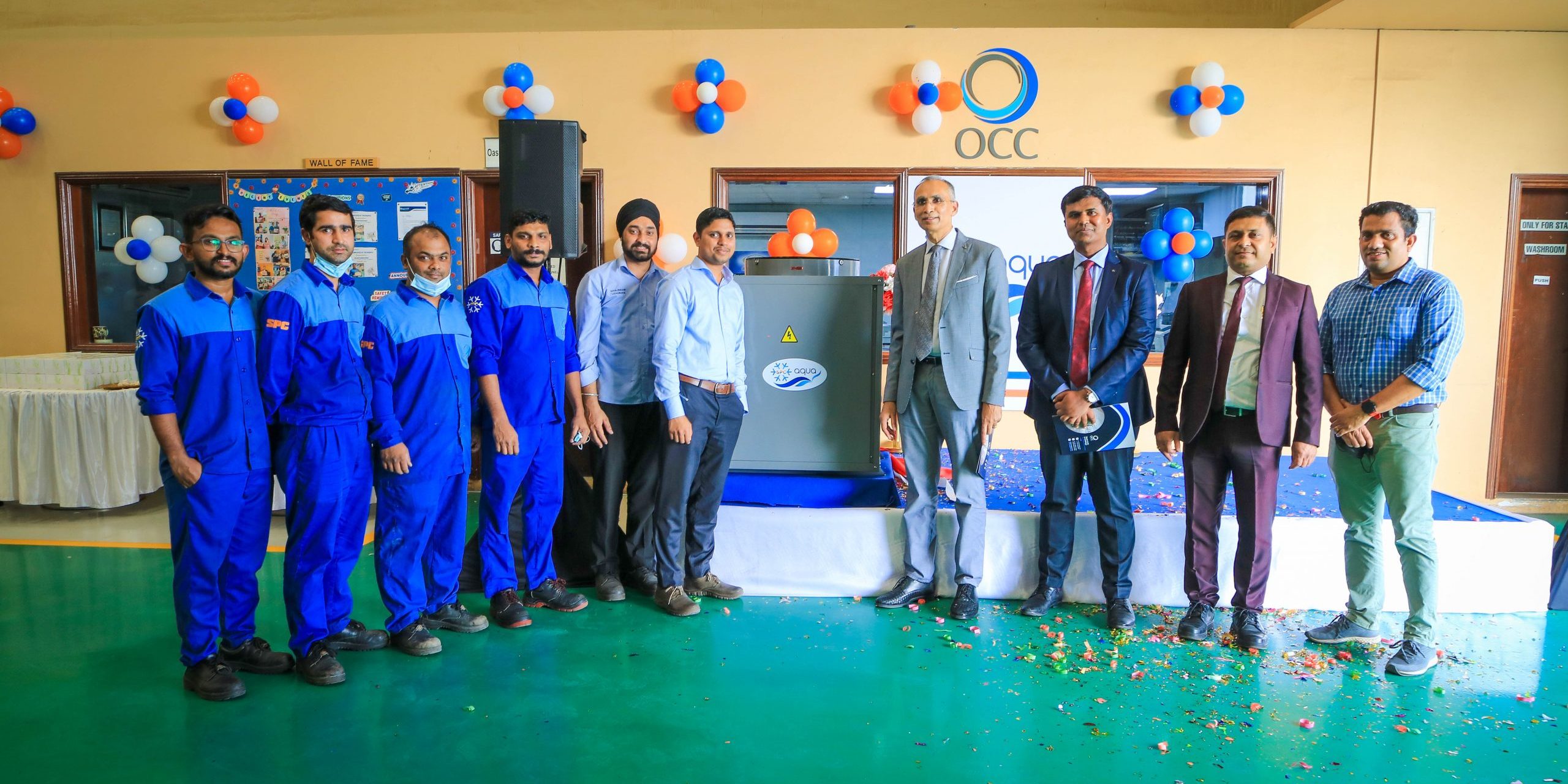 occ global launches spc aqua heat pumps in dubai